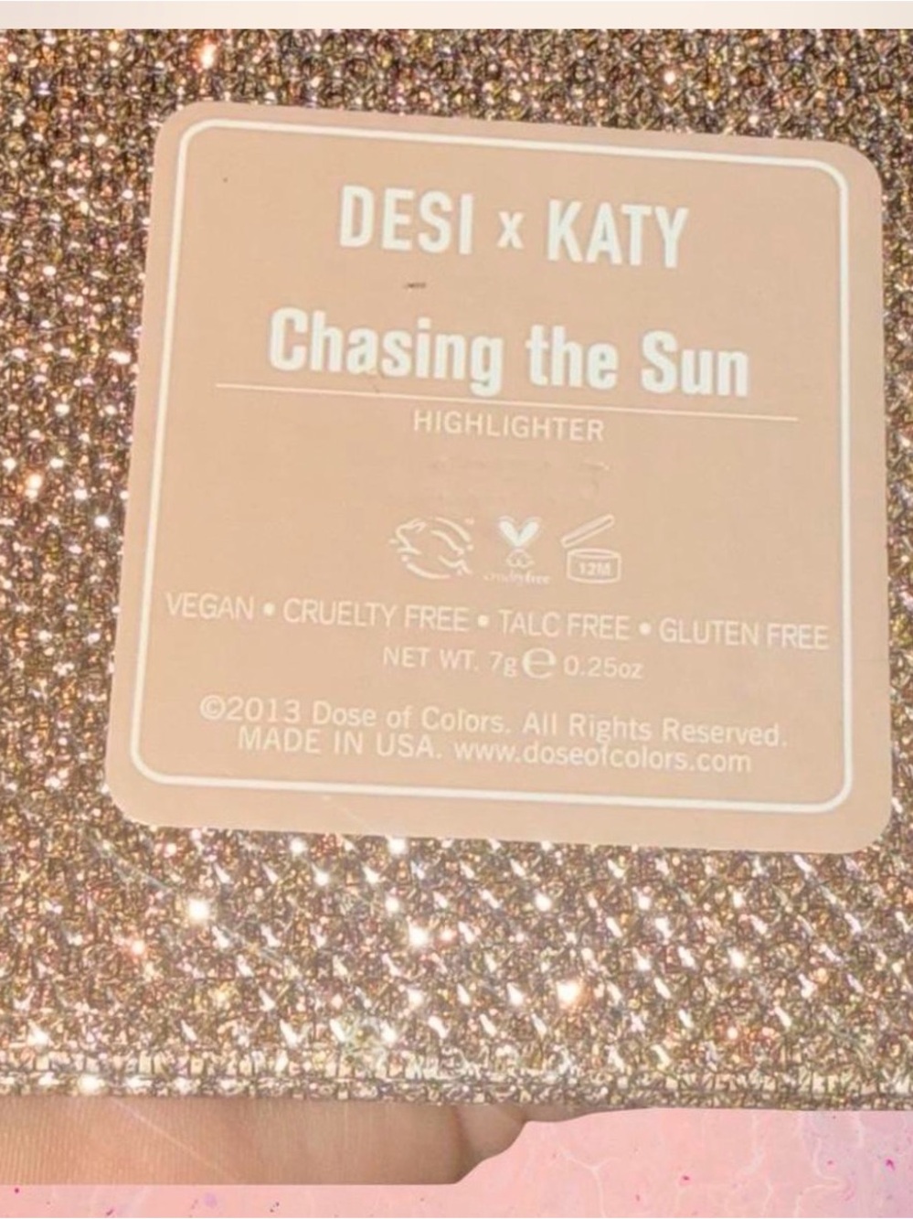 Dose of Colors desi x Katy highlighter